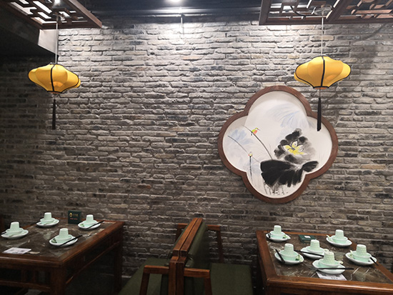 湘里人家疊翠樓無錫餐廳裝修設計實拍圖